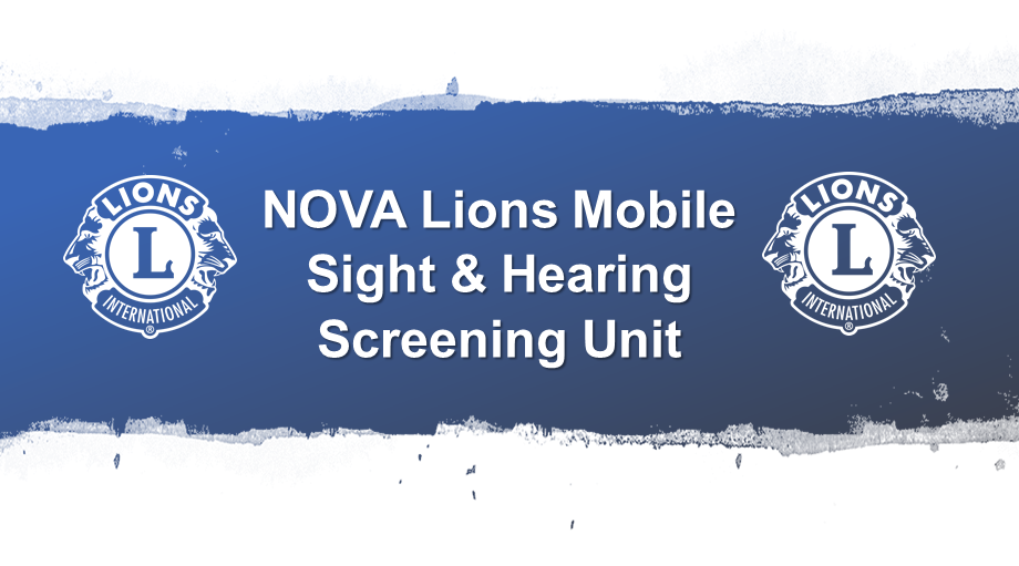 Northern Virginia Lions Mobile Sight And Hearing Screening Unit - Lions